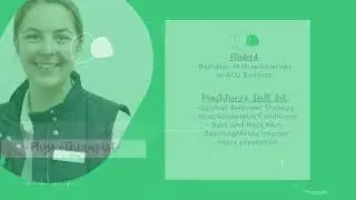 Meet the Practitioners- Sophie