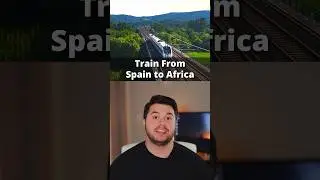 Train from Spain to Africa #shorts