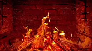 4K Cozy Fireplace Ambience – Relaxing Crackling Fire Sounds (2 Hours)