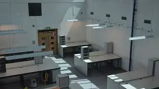 Time lapse  of the electronics lab refurb