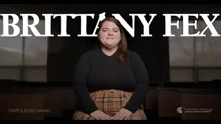 Brittany Fex - Staff Success Award