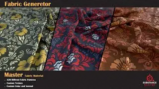 Fabric Generator Tutorial | Substance painter tutorial