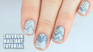 Chevron Nail Art Tutorial