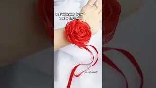 Чокер и браслет роза 