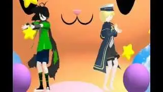 [MMD] UTAU X VOCALOID Ton Ton Mae! Hiyori & Oliver