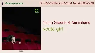 Anon goes to the cinema on his own | 4chan Greentext Animations