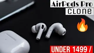 Airpods Pro Unboxing & First Look - Noise Cancelling ? PRO Airpods Pro Under 1499 
