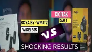 Boya Vs Digitek Both Wireless Microphone But Results Surprisingly Socking
