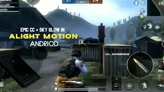 Epic Montage Colour Grading In Alight Motion || Montage Cc + Sky Glow In Android