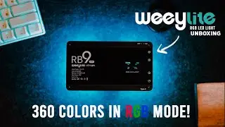 Weeylite RB9 RGB LED Light | Unboxing and Testing