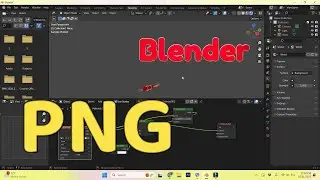 How To Overlay PNG File in BLENDER | Let`s Do Tech | 3D Modeling | Blender Tutorials Modeling