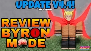 ROBLOX| ninja tycoon review Byron mode naruto Byron mode update v4.4 🌋