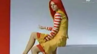 McDonald's Japanese adverisement (female)