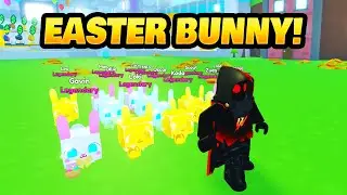 Easter Event in Pet Sim X - Got Legendary Easter Bunnies!