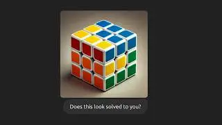 Can ChatGPT Solve a Rubik's Cube?
