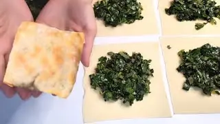 Весенняя Самса с Зеленью. Это очень вкусно и полезно. Узбекская Национальная еда (Кук Самса)