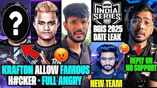 BGIS 2025 Date🚨 Krafton Allow Another HÃCKER - ANGRY😡 Lolzz Playing LAN😱 Scout Reply on NO SUPPORT😳