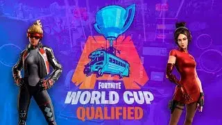 QUALIFIED FOR THE FORTNITE WORLD CUP WITH JAMSIDE