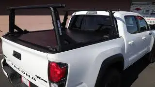 Toyota Tacoma Retrax Truck Bed Cover & Yakima OverHaul HD Rack System