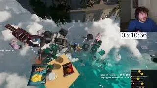 Graycen Falls Just Like Mizkif