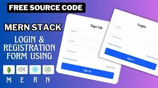 Build a Fullstack Login and Sign up Form | Fullstack Login and Sign Up Form Tutorial