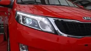 Headlights Kia Rio 2011 2014 V2