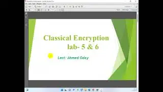 security lec 5 & 6 lab