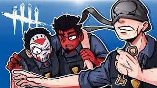 Dead By Daylight -  I CAN'T ESCAPE! (Surviving with friends!)