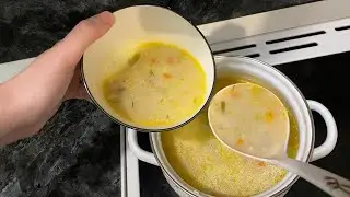 Готовим и едим рыбный суп. Быстро и вкусно.