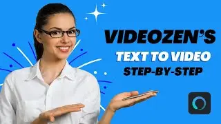 VideoZen's Text To Video Feature- COMPLETE Step-By-Step Tutorial