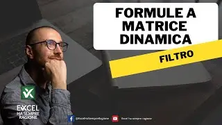 EXCEL FILTER FUNCTION | DYNAMIC MATRIX | OFFICE 365