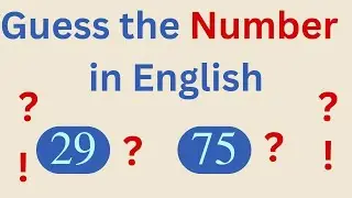 Guess the Numbers in English?||#englishvocabulary#english  #numbers