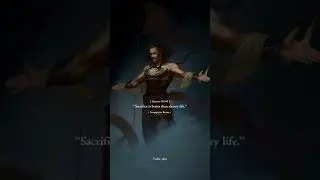 DAILY QUOTES CHALLENGE DAY 49/60 💀🔥 || SURYAPUTRA KARNA QUOTE 🗣️- #mahabharat #quotes #shorts
