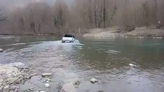 Брод в районе п. Октябрьский