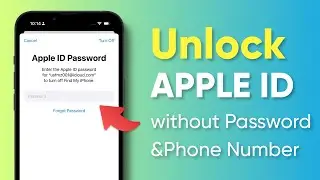 August 2024 - Forgot Your Apple ID Password? Unlock Apple ID Without Them Now! | 3 Ways