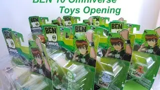 Ben 10 Omniverse Toy Opening - Kickin Hawk, Khyber, Shockswatch & MORE!