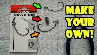 How to Make the Tokyo Rig for Bass Fishing - DIY Tutorial