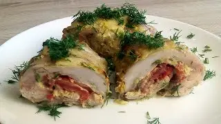 Эти сочные КУРИНЫЕ РУЛЕТИКИ из бедрышек понравятся всем!