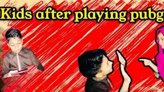 Kids after playing pubg | comedy skit |Pak Champs Vlogs