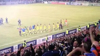 APOEL FC - FC PORTO Panigirismoi omadaras kai Ole Ole