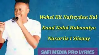 AMIIN YARE HEESTII_-_QOF WAX JACELI NUGULAA