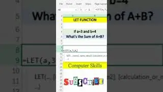 Mastering the LET Function in Excel | Boost Efficiency & Simplify Formulas