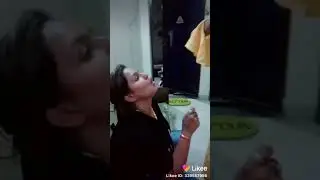 Indian girl smoking together