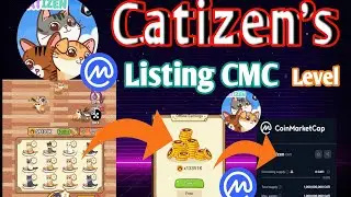 catizen airdrop level up kaise kare I catizen airdrop listing Cmc I catizen airdrop level up