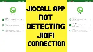 How to solve jiocall not configured problem | jiocall app not  working with jiofi