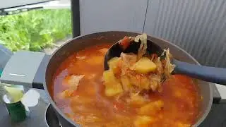 Борщ от дальнобойщиков. вот так мы живём.