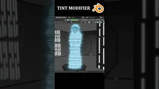 How to Easily Animate a 2D Hologram in Blender #shorts