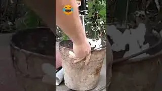 Балон з піною зірвало в руках!!!