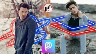 PicsArt Neon Background Effect | PicsArt Editing Tutorial | step by step |