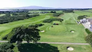 Powfoot Golf Course has a coat of many colours.